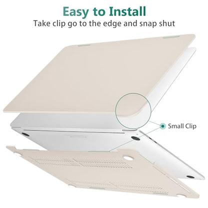 May Chen for MacBook Pro 16 inch Case 2019 2020 Release A2141 with Keyboard Cover Screen Protector Dust Plug for New 16 inch MacBook Pro Case with Touch Bar Soft Touch Plastic Hard Shell - Rock ash - color: Rock ash