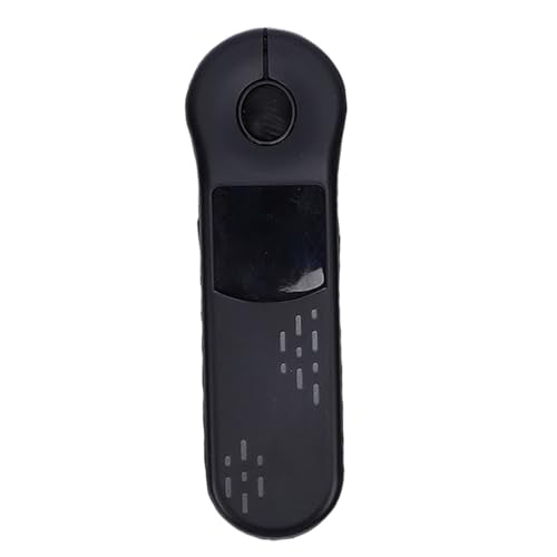 Wireless Presenter Remote Rechargeable, Bluetooth Presentation Clicker with Touchpad Mouse Control, 2.4G USB Receiver for PC Laptop Slides Presenters (Black) - color: Black