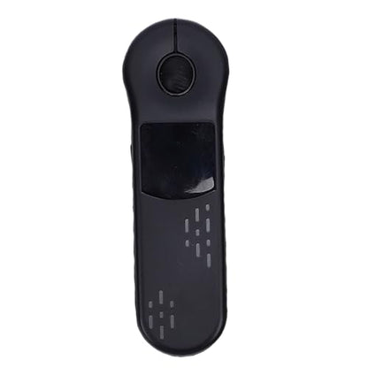 Wireless Presenter Remote Rechargeable, Bluetooth Presentation Clicker with Touchpad Mouse Control, 2.4G USB Receiver for PC Laptop Slides Presenters (Black) - color: Black