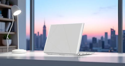 Se7enline for ASUS ZenBook 14 Case 2025 2024,Crystal Clear | Model UX3405C/UM3406KA Lightweight Durable Scratch-Resistant Easy Install Slim Snap On Hard Shell Protective Cover - color: Crystal Clear, size: ASUS ZenBook 14 2025 2024