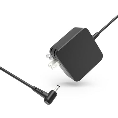 45W Charger Compatible with Lenovo Laptop Round Tip Power Supply AC Adapt | 4.0x1.7mm Round Tip Replacement Laptop Charger AC Adapter Power Supply for IdeaPad 3/5/6/15, Flex 15 Series - color: Black-1