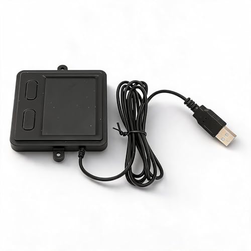 Zunate Wired USB Touchpad, High Sensitivity Portable Trackpad for Laptop and Desktop, Mini External USB Touchpad Trackpad with 2 for 10, 8,7