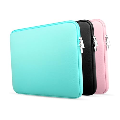 ULTECHNOVO Cases for Laptops Sleeve Case Bag Tablet Carrying Bag Sleeve Suitcase Cases Case for Briefcase Zipper - color: Green