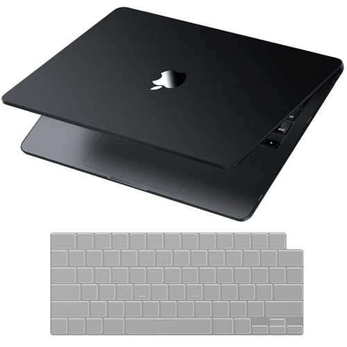 Soonjet for MacBook Air 13 Inch Case M5-M2 2026-2022, Black Hard Shell | Easy to Snap On, Closes Seamlessly, Scratch Resistant, Non-Slip Pads, Includes Keyboard Cover, for A3449 A3240 A3113 A2681 - color: Frosted Gray