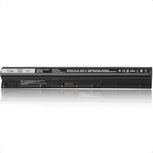 Upgraded 62Wh M5Y1K Battery for Dell Inspiron 15 3000 5000 Series | Fit 15 5558 5559 3558 5555 3567, 14 3452 5458, 17 5755 5758 5759 M5YIK P47F P51F, and More - size: 10.6*1.5*0.75inch M5Y1K