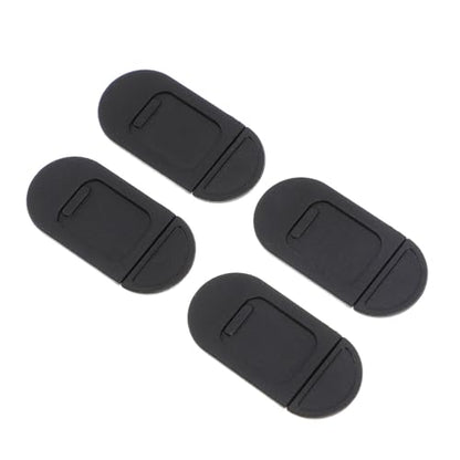 LALAFINA 4pcs Webcam Cover Slide for Laptop and Tablet, Anti-Peeping Privacy Shutter Adhesive Backing, Abs Material Web Camera Protector for Desktop and Portable Devices