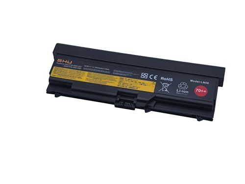 GHU New 73 Wh Laptop Battery 0A36303 0A36302 45N1001 45N1005 45N1007 45N1011 45N1173 70++ 9 Cell Replacement for Lenovo Thinkpad T410 T420 T420i T430 L410 L412 L520 L530 42T4753 51J0499 57Y4185 - style: 6600 mAh/73Wh (70++)
