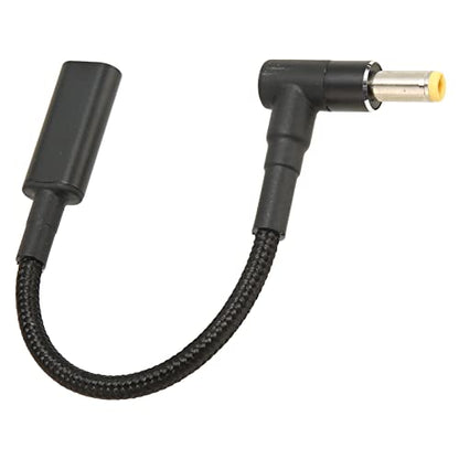 Naroote USB C to DC 5.5x2.5mm Adapter 100W Type C to 5.5x2.5mm DC Converter with PD E Chipset, Ideal for Laptop Charging Travel Portable