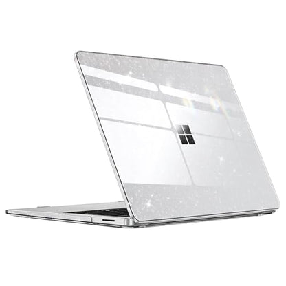 Fintie Case for 13.8 Inch Surface Laptop 8 2026 / Surface Laptop 7 2024 | Hard Shell, Slim Fit, Glittering Clear - color: Glittering Clear