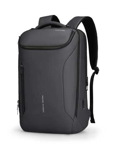 MARK RYDEN Business Backpack for Men, Waterproof High Tech Backpack with Sport Car Shape Design and USB Charging Port, Travel Laptop Backpack Fits 17.3 Inch Notebook | Waterproof Tech Backpack with USB Charging Port, Professional Work Backpack for Travel,