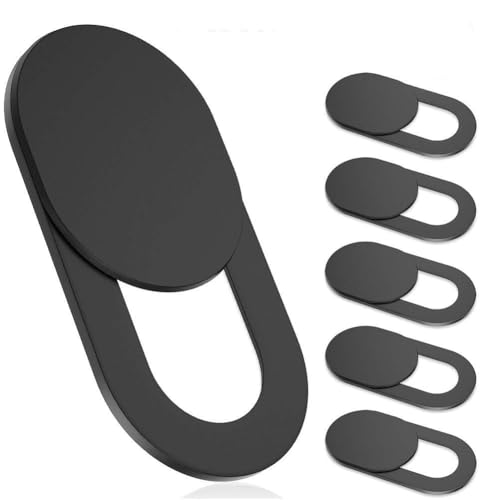 5Pcs Camera Privacy Cover Slider, Webcam Lens Protector for Laptop, PC, Tablet, Phone, Anti‑Peeping Slide Blocker for Privacy Security - size: 5Pcs