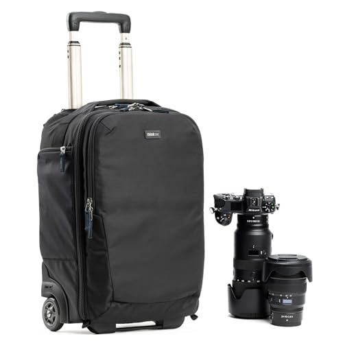 Think Tank Airport Essentials Rolling Backpack for Camera and Photo Gear - Black