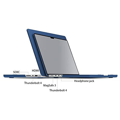 IBENZER Compatible with MacBook Pro 14 Inch Case 2026 2025 2024 2023 2022 M5 M4 M3 M2 M1 A3434 A3112 A3185 A3401 A2918 A2992 A2779 A2442 Mac Pro/Max,HardShellCase&KeyboardCover,Navy Blue, T14NVBL+1 - color: Navy Blue, size: For Macbook Pro 14" with Touch