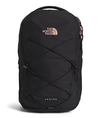 The North Face Jester Womens Backpack TNF Black/Burnt Coral Metallic 22L - color: Tnf Black/Burnt Coral Metallic, size: 22L