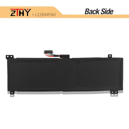 L22B4PA0 L22M4PA0 Laptop Battery for Lenovo Legion Slim 5-16APH8 5-16IRH8 | LOQ 15APH8 15IRH8 16APH8 16IRH8 IdeaPad 1-15IAU7 Series L22D4PA0 L22X4PA0 5B11N45957 SB11K38532 15.44V 60Wh - size: 9.13*3.07*0.27inch L22M4PA0