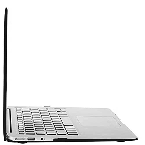 MOSISO Case Compatible with MacBook Air 13 inch A1369 A1466, Black | Plastic Hard Shell & Keyboard Cover & Screen Protector Compatible with MacBook Air 13 (Older Version 2010 - end 2017) - color: Black