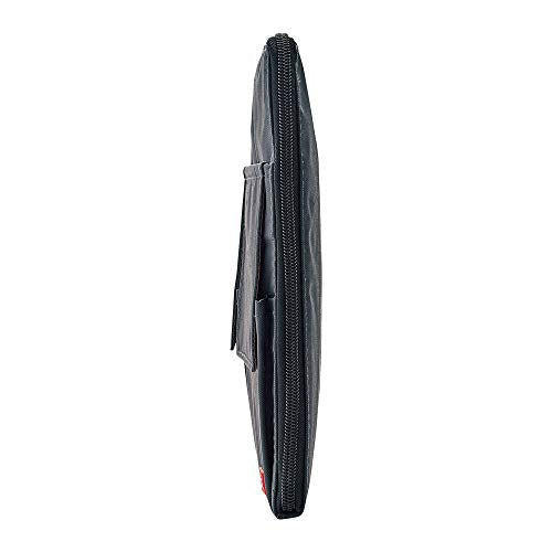 LIHITLAB Laptop Sleeve with Storage Pockets (Bag-in-Bag), 10 x 13.8 Inches, Black (A7554-24) - color: Black, size: 10 in x 13.8 in