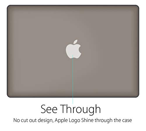 UESWILL Compatible with Smooth Matte Hard Shell Case Cover for MacBook Air 11 inch (Model A1370 / A1465), Gray - color: Gray, size: MacBook Air 11"