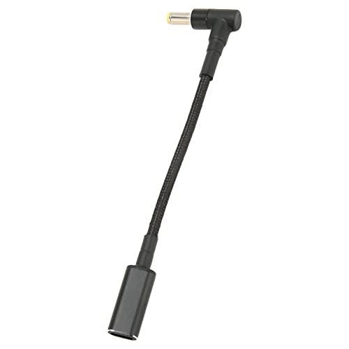 Naroote USB C to DC 5.5x2.5mm Adapter 100W Type C to 5.5x2.5mm DC Converter with PD E Chipset, Ideal for Laptop Charging Travel Portable
