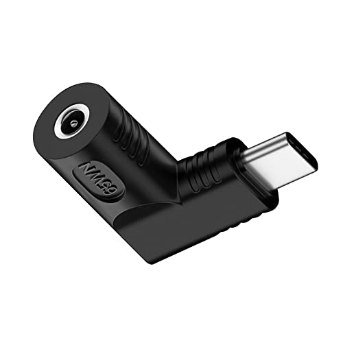 DC Jack 3.5x1.35mm Input to USB-C Type-C Angled 90 Degree Power Plug Charge Adapter for Laptop Phone - style: 3.5x1.35mm