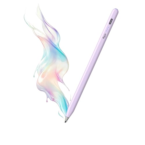 Digital for Android Tablets Stylus Pen for Samsung Galaxy Tab A11+Plus/A11/A9+/A9 Pencil,Accurate Without delay，One-Click Power On/Off,+2Nibs&Long Battery Life (Purple) - color: Purple