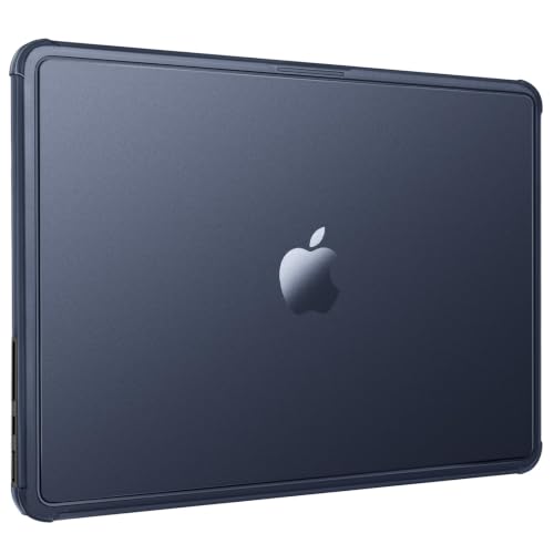 MOSISO Compatible with MacBook Pro 14 inch Case M5 M4 M3 M2 M1 2026-2021 | Enhanced Shock-Absorbing Perimeter Matte Hard Case, A3427 A3426 A3434 A3112 A3185 A3401 A2918 A2992 A2779 A2442, Midnight - color: Midnight