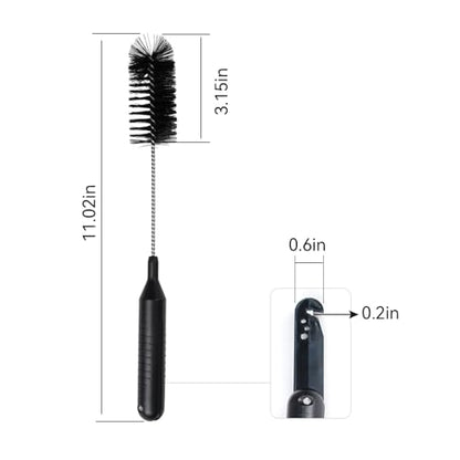 Vacuum Cleaner Cleaning Brush 2 PCS, 11.02 Inch 2 in 1 Cleaning Tool, Clean Hair with a Cutter, Suitable for All Vacuum Cleaners
