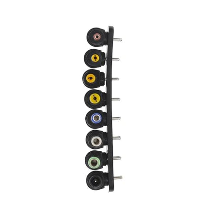 8Pcs/Set Universal AC DC Power Supply Charger Adapter Tips Connector for Notebook Laptop Charging