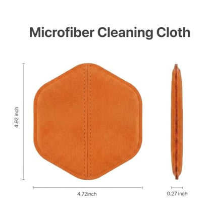Microfiber Car Screen Cleaner Cloth Electronic Wipes Reusable Cleaning Pad for Laptops, Computer, Tablets, TV,Monitors,Screen Wipes Interior Car Accessories(6 Pack)