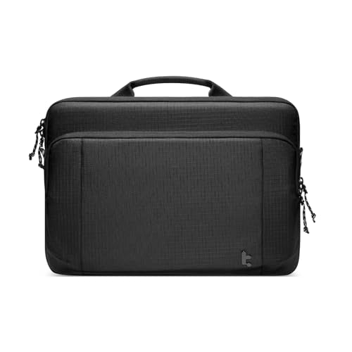tomtoc 360° Protective Laptop Case for 13-inch MacBook Air M5/A3449 (2026), M4/A3240, M3/A3113, M2/A2681, M1/A2337, Water-Resistant Case with CornerArmor, Fits 13-inch MacBook Neo & Surface Pro/Laptop - color: Black, size: 13-inch for New MacBook Air & Pr