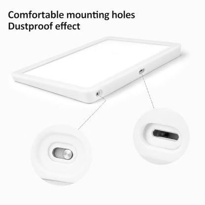 Silicone Cover for Magic Trackpad 2 & USB-C, Anti-Slip Washable Protective Case, Thin Skin Protector for Apple Magic Trackpad - color: White