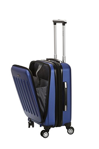 Rockland Titan Hardside 19" Laptop Carry-on Spinner Luggage, Blue - color: Blue
