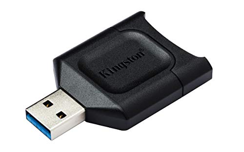 Kingston MobileLite Plus USB 3.2 SDHC/SDXC UHS-II Card Reader (MLP) (Pack of 2) - size: Standard (Pack of 2)