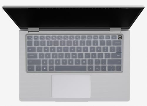 Keyboard Cover for Dell Latitude 3440 3450 5420 5430 5440 5450 14", Latitude 7420 7430 7440 7450 14 /Latitude 9510 9520 7520 15.6/14" Latitude 9420 9430 Protector Skin, Clear - color: Clear