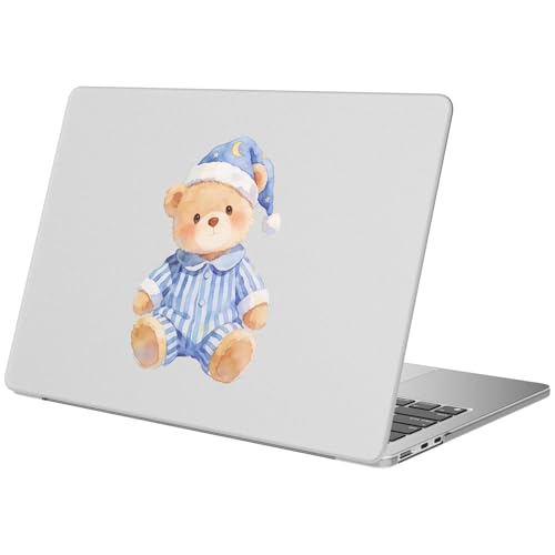 Compatible with MacBook Neo 13 inch Case 2026 Cute Kawaii Bear | Release Model A3404 with A18 Pro Chip | Protective Hard Shell Matte Cover for MacBook Neo 13'' - color: Bear A, size: MacBook Neo 13 inch