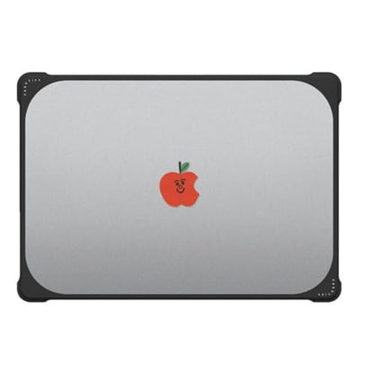 CASETiFY Bounce MacBook Air 15" (M2 - M5) Case [Enhanced Protective Corner Design/Ventilation Cutouts/Anti-Slip Grip] - Apple MacBook Case by Tess Smith-Roberts - Clear Black - color: Apple MacBook Case by Tess Smith-Roberts