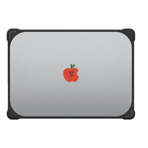 CASETiFY Bounce MacBook Air 15" (M2 - M5) Case [Enhanced Protective Corner Design/Ventilation Cutouts/Anti-Slip Grip] - Apple MacBook Case by Tess Smith-Roberts - Clear Black - color: Apple MacBook Case by Tess Smith-Roberts