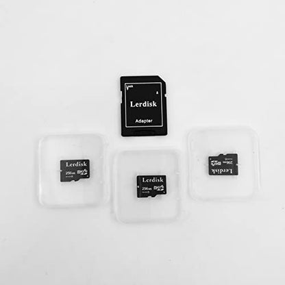 Factory Wholesale 3-Pack Micro SD Card 256MB Class 4 in Bulk Small Capacity Produced by 3C Group Authorized Licencee (256MB Small Capacity, NOT GB, too small to use in camera or phone) - size: 256MB Class4