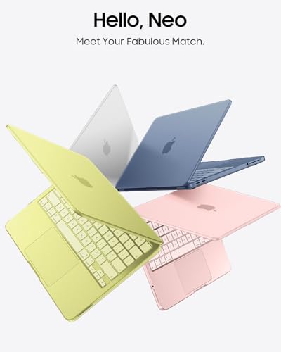 Fintie Case for MacBook Neo 13 Inch A3404 2026, Frost Indigo | Snap-On Hard Shell Cover, Ultra-Thin, Slim Fit, Lightweight - color: Frost Indigo
