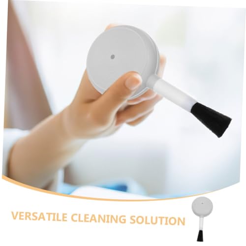 ABOOFAN 4pcs Air Blow Ball Brush Camera Lens Dust Blower Scratch- Handheld for Outdoor Travel - color: Light Grey
