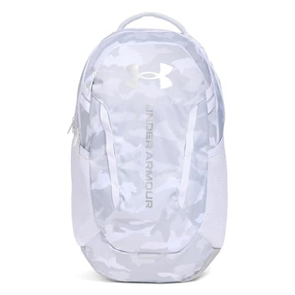 Under Armour Hustle 6.0 Backpack, Mod Gray/Metallic Silver, One Size - color: Mod Gray/Metallic Silver, size: One Size