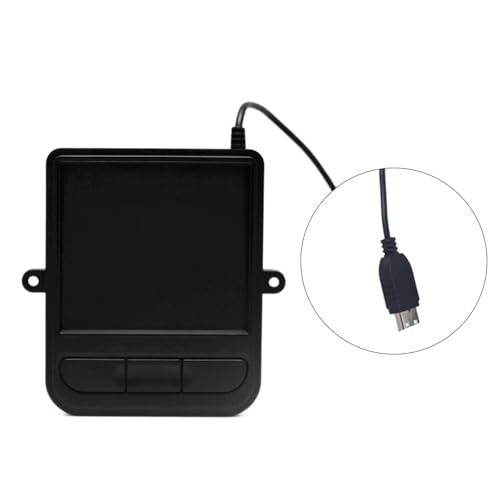 Compactly Wire USB Touchpad USB Compatible Industrial Trackball with Ergonomic Designs for Laptop and Desktop User - color: USB touch With ears