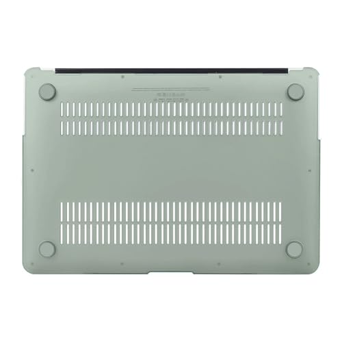 MOSISO Case Compatible with MacBook Air 13 inch A1369 A1466, Antique Green | Plastic Hard Shell & Keyboard Cover & Screen Protector Compatible with MacBook Air 13 (Older Version 2010 - end 2017) - color: Antique Green