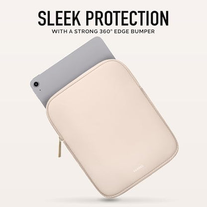 Vandel 9-11 Inch Tablet Sleeve, iPad Sleeve 11 inch Travel Pouch, Fits iPad Pro 11 Inch M4/ 10th Generation 10.9, 9/8th Gen 10.2/ Air 11" 5/4/3 10.9"/10.5", Pro 11 M2, Tab S8/S9 - color: d. Sand, size: 9-11 Inch Tablet