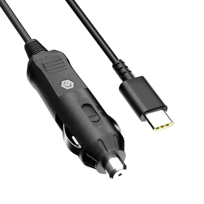 Laptop Car Charger USB C 65W DC Adapter for Lenovo Thinkpad Yoga Ideapad Slim ThinkBook MacBook Dell Latitude Chromebook Asus Acer HP Samsung and All Device with Type-C Port