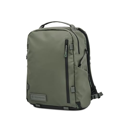 WANDRD PRVKE Zip 21L V4 Photography Bundle – Weatherproof Travel Camera Backpack with Essential Camera Cube and Laptop Sleeve - color: Wasatch Green, size: 21L (Photography Bundle), style: Zip