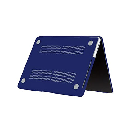 Se7enline for MacBook Pro 14 inch Case 2026-2021 M5 M4 M3 M2,Navy Blue | 2 in 1 Matte Hard Shell Laptop Case with Keyboard Cover Anti-Scratch Heat Dissipation Full Port Access Slim Lightweight - color: Navy Blue