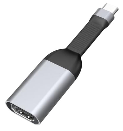 USB-C to hdmi Compact Adapter,Typec Phone to TV Screen mirroring 4K@60Hz 2K@144Hz 1080P,Compatible for iPhone 17/16/15,iPad,Galaxy,MacBook,iMac,Dell,Surface Book,Laptop,Thunderbolt