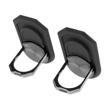 Portable Foldable Laptop Stand with Heat Dissipation Alloy Lightweight Risers for 13-17Inch Laptops Risers Accessory Foldable Laptop Cooling Stand Zinc Alloy - color: Black