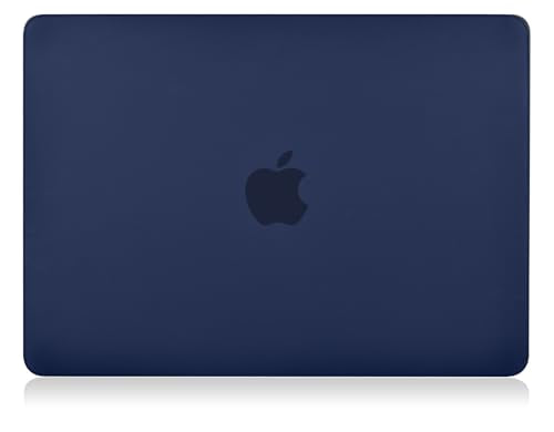 UESWILL Compatible with MacBook Pro 14 inch Case 2026-2021 Release with M5 M4 M3 M2 M1 Pro Max chip & Touch ID, Laptop Matte Hard Shell Protective Cover, Navy Blue - color: Navy Blue, size: MacBook Pro 14" (M1 M2 M3 M4 M5)